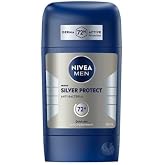 NIVEA MEN Erkek Stick Deodorant Silver Protect 50 ml, Ter ve Ter Kokusna Karşı 72 Saat Anti-perspira