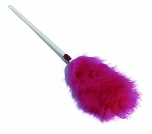 Preisvergleich Produktbild Nölle Staubwedel Schafswolle (Lammfell) ausziehbar bis 90 cm