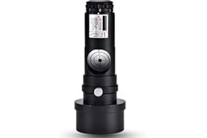 POFET Collimateur de télescope oculaire de Collimation en métal de 1,25 `` avec Adaptateur de 2 "collimateur à 7 Niveaux Lumineux pour télescope