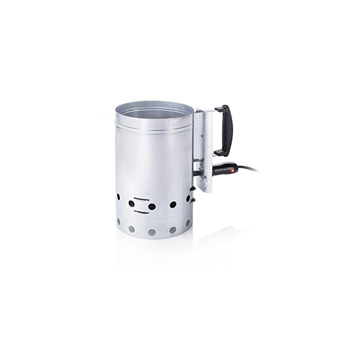 Tristar Bq 2829 Elektrischer Kohleanznder Fllmenge 2 Kilogramm Sicher Und Schnell