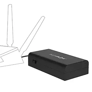 (Renewed) INSTAPLAY UPS for WiFi Router- Uninterrupted Power Backup for 12V/2A WiFi Router, Intercom, CCTV, Set top Box Designed by IIT Alumni and Made in India, Black (Insta UPS 120)
