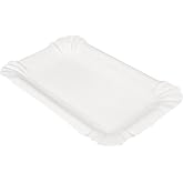 Garcia de Pou 320.07 Small Pastry Trays, 20 x 13 cm, Set of 250, White