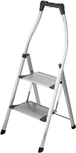 Preisvergleich Produktbild Hailo Klapptritt 2Stufen.Living, Arbeitshöhe: 2,25 m