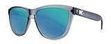  Gafas de sol Knockaround Premium Frosted Grey / Green Moonshine Polarizadas