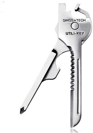 Outdoor 6 In 1 Multi Functions Key Tool Portable EDC Key Chain Gadget For Camping Hiking