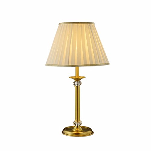 Preisvergleich Produktbild Alle Schlafzimmer Nachttischlampe Leuchten Kupfer warmen kristallklaren minimalistische moderne Dekoration Lampe reines Kupfer Leuchten kreative Wohnzimmer