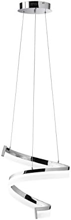 WOFI A 7032.01.01.5000 LED Pendant Light Metal 27 W Integrated 360 x 1500 x 360 cm Chrome