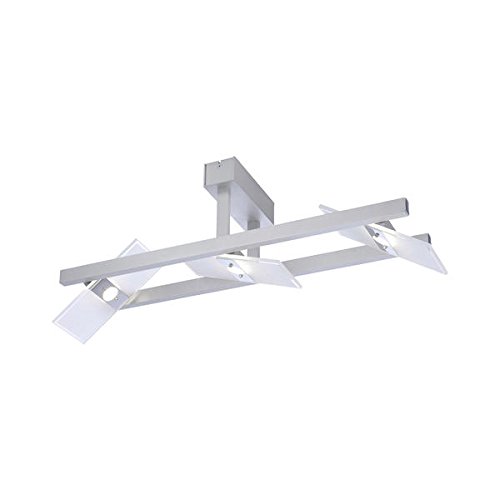 Preisvergleich Produktbild 8002-95 Deckenleuchte Aluminium 3x LED / 4,8W / 3000K IP20