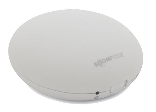 Preisvergleich Produktbild Boompods DDWHT Portabler Bluetooth Lautsprecher, weiß