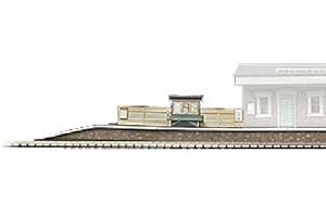 Superquick Island Platform - 1/72 OO/HO - Card Model Kit