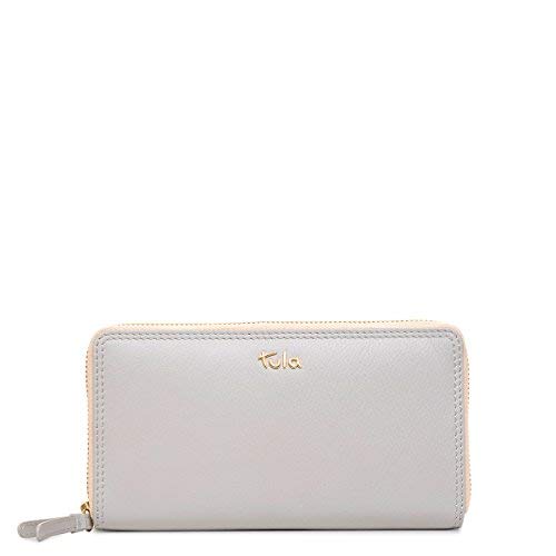 Preisvergleich Produktbild Tula, Unisex-Erwachsene Damen Damen-Geldbörse grau maus Large