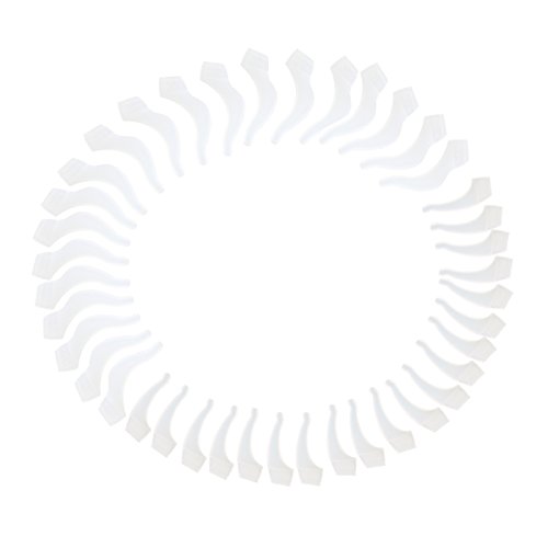 Preisvergleich Produktbild WINOMO 20 Paar Brillenbügel Ohrpolster Anti-Rutsch Silikon Fassungshalter