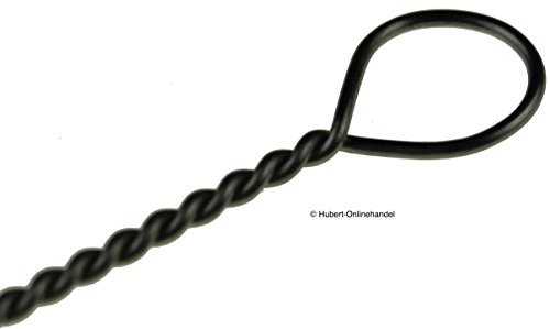 Piebert® Reinigungsbürste für den Milchschlauch und Kaffeevollautomaten, Edelstahl, hochwertige Nylonfasern – handgefertigt - 3