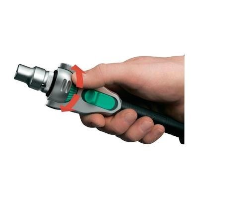 Wera Zyklop Speed-Knarre 8000 A mit 1/4″-Antrieb, 1/4 Zoll x 152 mm, 05003500001 - 4