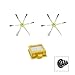 Produktbild ROBOMARKET® ERSATZSET FÜR IROBOT ROOMBA 700 760 765 770 772 772e 774 775 776 780 782 782e 785 786 786p 790 ZUBEHÖR KIT 2 SEITENBÜRSTEN 6 ARM UND FILTER