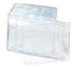 Produktbild 100PCS 3,9 x 3,3 zoll Durchsichtigen Wasserdichte Horizontale Abzeichen Karte Namensschild Halter Label Einsätze Versiegelt Beutel Passport Credit ID Card Visitenkarte Organizer
