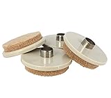 Einfach mit einem Hammer oder Schlägel am Boden oder Fuß Ihres Möbelstücks befestigen.