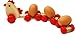 Toys of Wood Oxford Wooden Pull Along toy Chicken with 3 Eggs