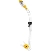 CRESSI Dry Snorkel &ndash; Unisex Premium Kuru Şnorkel Dalış/Apne/Şnorkel i&ccedil;in, Tek Beden