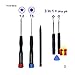 Produktbild Sellify Schraubendreher 3Pcs 5-Punkt 1.2 P5 Torx T5 Schraubendreher Set forMacBook Air & Macbook Pro Repair Tool Kit mit Geschenk - (Farbe: D-3Pcs und 3gift): D-3Pcs und 3gift