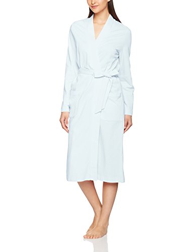 Preisvergleich Produktbild Rösch Damen Bademantel Pure Cotton, Blau (Aqua 10037), 36