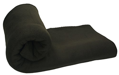 Betz Luxus Fleecedecke Kuscheldecke Farbe braun Größe 130x170 cm Qualität: 220 g/m²