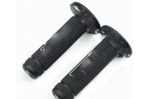 DECORDWELL Poignée de Moto,Poignées de Moto en Silicone,22MM/24MM Poignée Guidon Moto pour Protaper,Poignées de Moto en Caoutchouc Antidérapantes,Poignées De Frein en Caoutchouc,Étanche et Durable