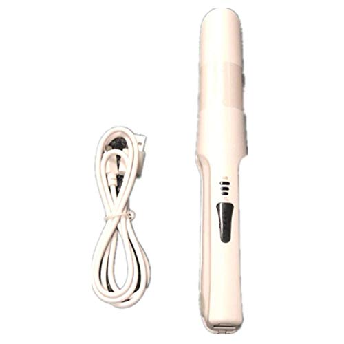 Wireless Hair Straightener  Straight Roll In One  Tourmaline Ceramic Coating  Portable Carrying  LED Temperature Control Display