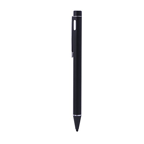 iProtect Stylus Pen Touch Screen Eingabestift USB für iPhone, iPad, Galaxy Tab und weitere Tablets in Schwarz - 2