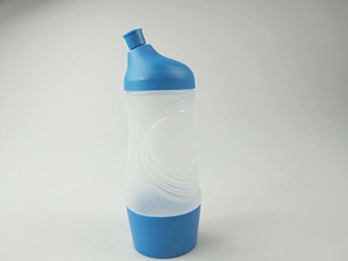 TUPPERWARE Sportfreund klein 415 ml blau C93 Sportflasche Trinkflasche Flasche 7643