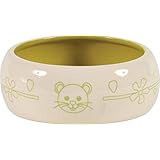 Zolux Nager / Kleintiere Keramiknapf weiss/grün in verschiedenen Größen 200 ml / Durchmesser : 105.00 mm