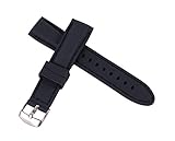 AUTULET Unisex Kautschuk Uhrenarmband 26MM