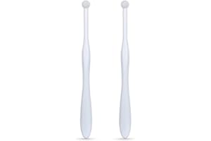 MIOYOOW 2 x szczoteczka do zębów dla psów, ultramiękkie włosie zwierząt domowych dla wrażliwych zębów i dziąseł zwierząt domowych, szczeniaków, kociąt, kotów, małych ras