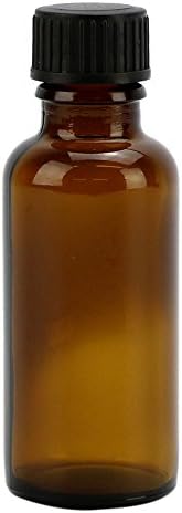 Natural by Nature 30 ml Empty Glass Amber Blending Bottle