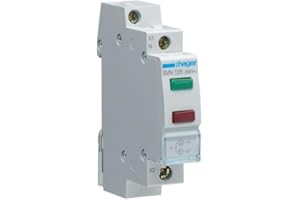 HAGER Piloto Doble, Colores Verde y Rojo 230V, 0,9W máx