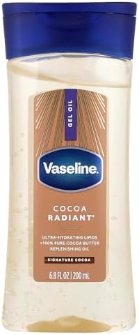 Vaseline Essential umidità cacao radiante con Pure burro di cacao, 200 ml