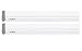 Surya LED Batten, 18W Sleek (1750 Lumen, Pack of 2, White) RS.799.00