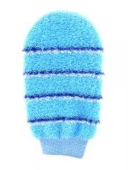 Estipharm Bayadère Synthetic Massage Glove - Colour : Blue