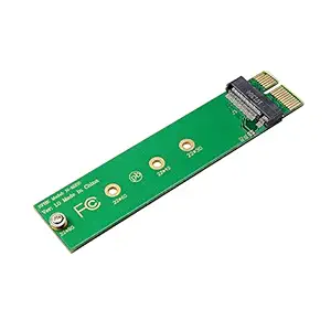 Layfuz M.2 Hard Disk NVME Adapter Card PCIe to M.2 NGFF Test Card SSD Hard Disk Reader Green