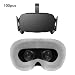 Produktbild jinclonder 100Pcs Einweg-VR-Augenmaske, atmungsaktive schweißabsorbierende Gesichtsmaske aus Reiner Baumwolle für Oculus Quest/Rift CV1 / Rift S/HTC Vive Pro