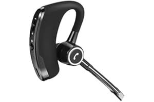 Zerone V8s Bluetooth Casque Voiture sans Fil Écouteur Mains Libres 120H Standby Time Business Style Casque Clear Voice Capture in-Ear sans Fil Écouteurs pour Téléphones Mobiles Android Samsung