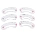 6Pcs Eyebrow Stencil Grooming/Shaping Template Makeup Tool 3-Style