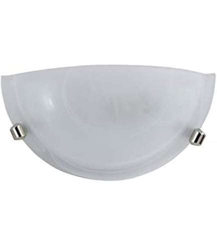 E-ENERGY Duna Lampada Applique da Parete E27 1 Luce Bianca