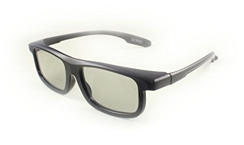 Domo nHance PL15S Polaroid Passive Circular Polarized 3D Glasses (Black) for LG 3D TV and RealD, Masterimage Cinema Theatres RS.249 (64.00% Off) - Amazon