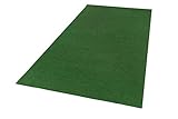 Limpieza fácil Campo de césped Artificial Robusto, Alfombra de césped con Nudos de Drenaje (200 x 300 cm, Verde)