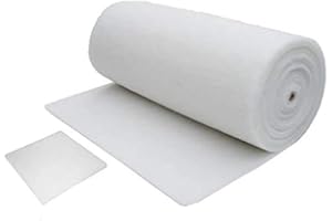 SCHAHBA Rouleau de filtre à air G4 20 mm à partir de 1 x 2 m (3 x 2 m (6 m²))