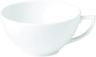 Wedgwood Baroque Teacup Plain, White by Wedgwood