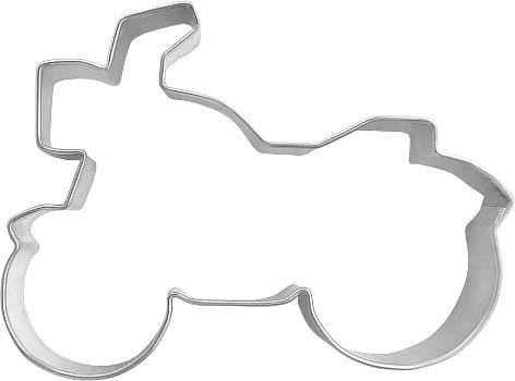 Ausstechform Motorrad, 8cm, Edelstahl