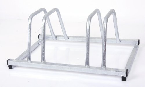 Fahrradständer für 2 Fahrräder 50x39 cm n-Form feuerverzinkt (Bike-Ständer für Fahrrad / Mountainbike)
