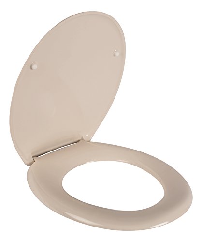WC-Sitz Siena pergamon | Toilettensitz | WC-Brille aus Duroplast-Kunststoff | Soft-Close-Absenkautomatik | Fast-Fix-Schnellbefestigung | Toilettendeckel - 5